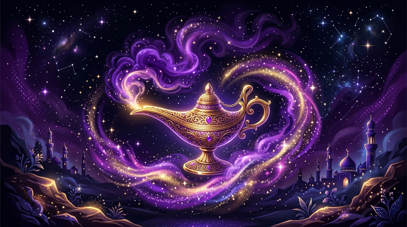 Aladdin Magic Background